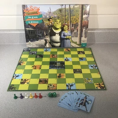 Shrek The Castle Board Game Gladius International RARE fiona Donkey Dragon Vtg 2 - Image 1 of 4