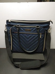 Kenneth Cole REACTION Chelsea Quilted Chevron 15" Laptop & Tablet Business Tote - Photo 1/22