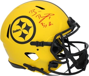 Ben Roethlisberger Steelers Signed Riddell Rave Authentic Helmet w/Big Ben Insc - Picture 1 of 2
