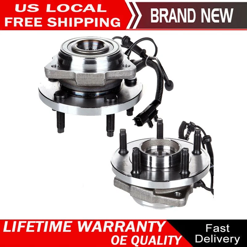 Conjunto de buje de cojinete de 2 ruedas para Jeep Wrangler JK TX 2007 2008 2009-2016 Foto 1 de 4