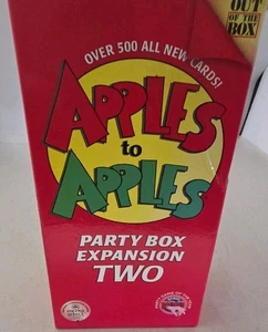 Apples To Apples Party Box The Game of Hilarious Comparisons by Mattel - Picture 1 of 4