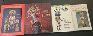 KACHINA DOLLS HOPI LOT 4 BOOKS Wood Carving Collecting Art Guide Illustrated - Picture 1 of 22