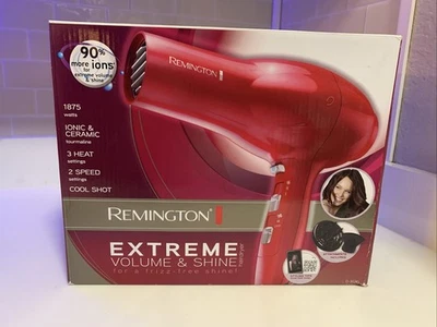 Remington 1875 Watts Extreme Volume & Shine Hairdryer D-3020 - Image 1 of 2