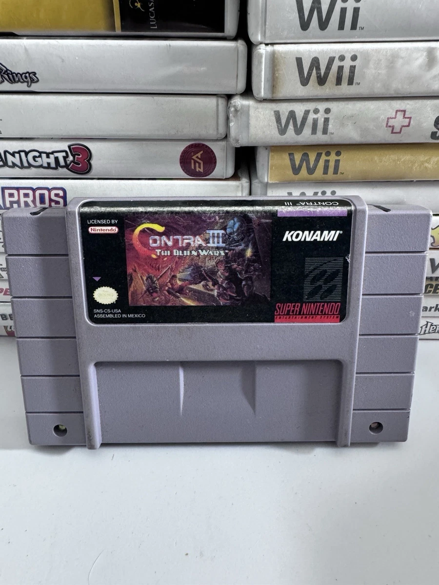 Contra 3 Snes for sale | eBay