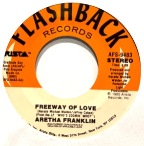 ARETHA FRANKLIN * 45 * Freeway Of Love / Jump * UNPLAYED MINT * VINYL Press * RI - Picture 1 of 1