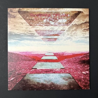 TANGERINE DREAM Stratosfear Vinyl Record Album Virgin Records Reissue 1981 NM - Image 1 of 2