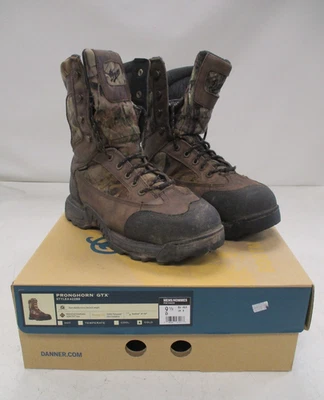 DANNER MEN'S 8" PRONGHORN GTX CAMO GORE-TEX WATERPROOF BOOTS SIZE 9 1/2 D 42288 - Image 1 of 4