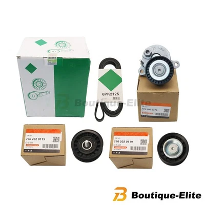 A2762000370 For INA Gates Belt Drive Kit And Belt Fits Mercedes GLE350 E350 3.5L Foto 1 de 4