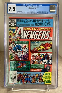 Avengers Annual #10 CGC 7.5 (1981) 1st app. of Rogue & Madelyn Pryor! - Picture 1 of 3