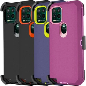 for Motorola Moto G Stylus 5G 2021 ARMOR Phone Case Cover Clip Screen Protector - Picture 1 of 29