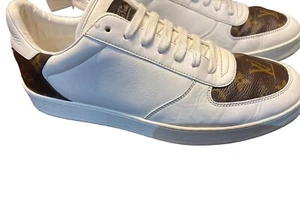 Louis Vuitton Sneaker Leder Innen und Außen , Weiß Gr 42 ( LV 7), Guter Zustand - Bild 1 von 7