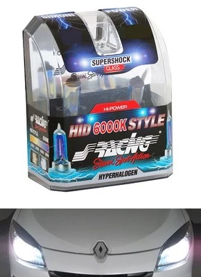 2 Lampade HID STYLE Luce Effetto Xenon 6000K 12V HB4 51W Resa 90W Simoni Racing - Immagine 1 di 4