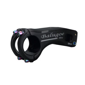 BALUGOE 17 Degree 31.8 28.6mm Aluminum Road Bicycle Stem XC MTB Bike Riser Stem - Picture 1 of 14