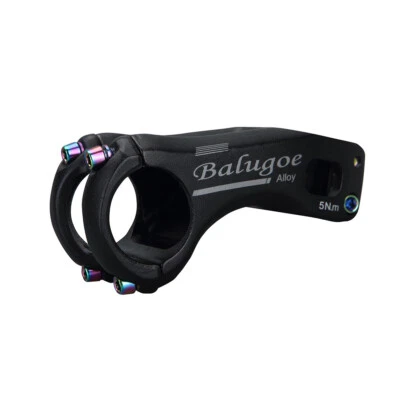 BALUGOE 17 Degree 31.8 28.6mm Aluminum Road Bicycle Stem XC MTB Bike Riser Stem - Image 1 of 4