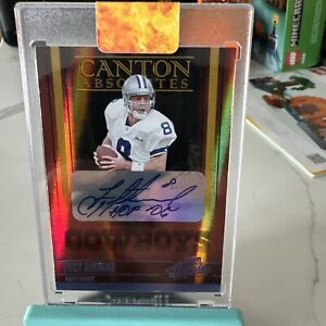 2006 Absolute Memorabilia Canton Absolutes Materials Auto Troy Aikman #1/10