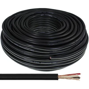 50m Mikrofonkabel rund 2x 0,34mm² Profi PA Installations- Rundkabel OFC Kupfer - Picture 1 of 1