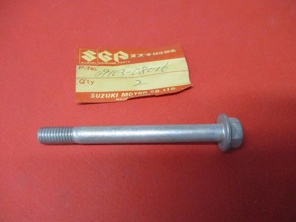 Nuevo de Lote Antiguo Original SUZUKI RM250 RM370 RM400 PE250 PERNO 09103-08016 Foto 1 de 1
