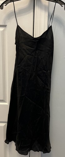 Abito slip midi nero Moschino taglia 40
