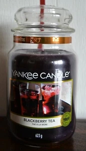 Yankee Candle großes Jar, BLACKBERRY TEA , 623g, Selten - Picture 1 of 1