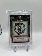 2007-08 Upper Deck Paul Pierce Premier Stitchings Logo Patch /25 Celtics MINT