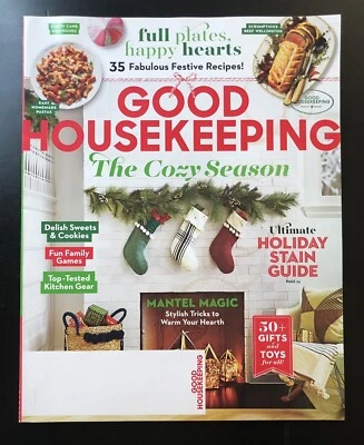 Good Housekeeping Magazine The Cozy Season,Mantel Magic,50+Gifts & Toys for all — 第 1/2 张图片
