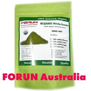 FORUN Organic A+ Grade Matcha,Green Tea Powder 200G-Pure, Fresh Green, Tasty - Picture 1 of 1