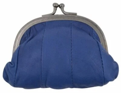 Genuine Leather Change Purse coin bag Ladies Wallet purse mini Framed coin cases - Image 1 of 4