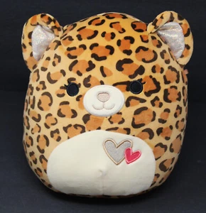 8" Squishmallow Maria Cheetah Leopard Valentine 2023 Plush Stuffed Animal Toy - Imagen 1 de 6