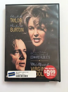 Wer hat Angst vor Virginia Woolf DVD Elizabeth Taylor BLOCKBUSTER Videoverleih Vintage - Bild 1 von 3