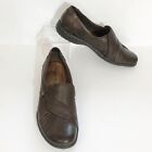 Cobb Hill New Balance Size 7N Brown Paulette Leather Slip-On Shoes In Box