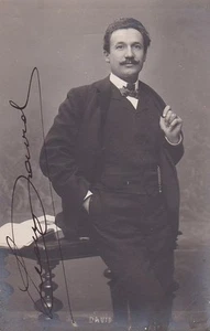 Foto firmada tenor de ópera LEON DAVID, ¡grandes discos! - Imagen 1 de 1