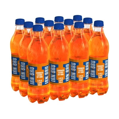 Barrs Irn-Bru Soft Drink 16.9 Fluid Ounce Pack of 12 - Image 1 of 4