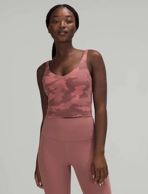 Camiseta sin mangas Lululemon Align en Heritage 365 camuflaje Brier Rose talla múltiple 12 Foto 1 de 4