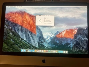 Apple iMac 27" Core 2 Duo  3.06GHz 8GB 1TB DVD±RW Late 2009 - Bild 1 von 3