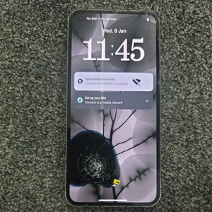 Nothing Phone (1) Model A063 256GB BlackUnlocked Dual SIM Read Scription 4683 - Zdjęcie 1 z 5