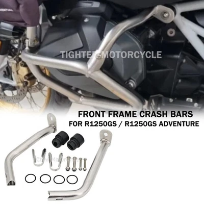 Kit de refuerzo de barras de choque laterales de protección de motor Adventure para BMW R1200GS R1250GS Foto 1 de 4