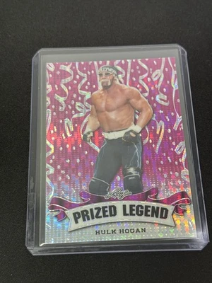 Hulk Hogan 2023 Hoja Preciada Leyenda Rosa/10 RC Foto 1 de 2