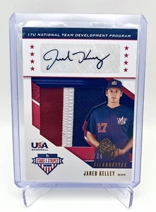 2019 Stars and Stripes 17U Team Silhouettes Jared Kelley Auto Patch 20/24 - Picture 1 of 2