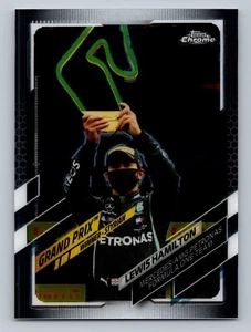 Topps Chrome Fórmula 1 2021 Lewis Hamilton ganador del Gran Premio #139 - Imagen 1 de 2