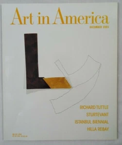 Art In America Back Issue Magazine December 2005 Richard Tuttle Sturtevant - Picture 1 of 3