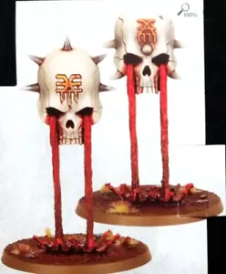 Hexgorger Calaveras Juicios de Khorne Warhammer Sigmar Hojas Hechizos Interminables - Imagen 1 de 2