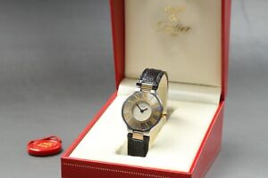 【Exc+5 + Box】 Cartier Must de 21 VanThian 125000P 27mm Women Qz Watch From Japan
