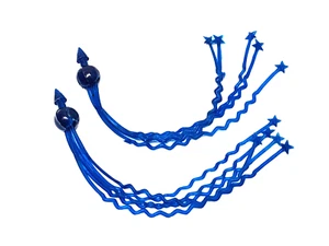 NAPPE LAMBRETTA VESPA BIEMME BLU PALLA BLU MOD STILE ZIG ZAG - Foto 1 di 6