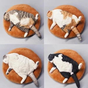 JXK 1:6 Scale Lethargic Cat Model Cute Pet Figure Collection Animal Decoration - Picture 1 of 22