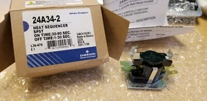 Emerson 24A34-2 Heat Sequencer SPST STOCK#3 - Picture 1 of 3