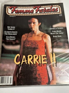 Vintage Femme Fatales Magazine 1998 FEBRUARY FEMME FATALES MAGAZINE CARRIE II - Picture 1 of 1