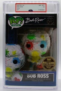 Funko Pop! Digital Bob Ross 23 Release 1200pcs graded PSA 8.5 - Picture 1 of 6