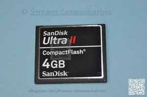 SanDisk Ultra II CompactFlash 4GB CF Memory Card - Picture 1 of 4