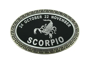 Scorpio Zodiac Sign Bottle Opener Belt Buckle Birthday New hebilla del cinturón - Picture 1 of 2