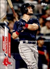 2020 Topps Factory Team Set #BOS-3 Andrew Benintendi Boston Red Sox